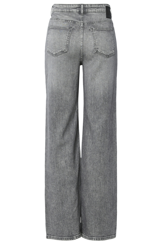 PCSILKE MW WIDE JEANS MG NOOS BC 17159804 MEDIUM GREY DENIM